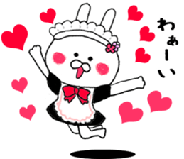 Maid in Kama~tsu of Chibi rabbit sticker #9029637
