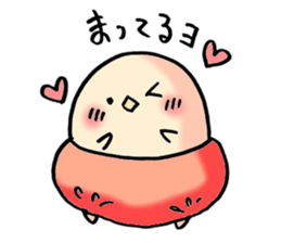 kawaii chick2 sticker #9029641