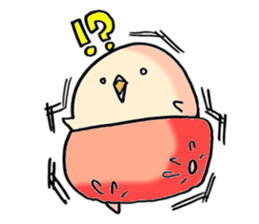 kawaii chick2 sticker #9029646