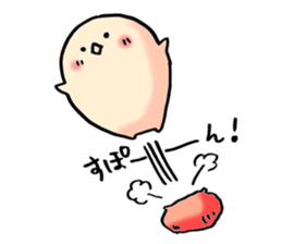 kawaii chick2 sticker #9029653