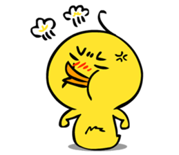 Baby chicks yonmo and ma-kun of kappa sticker #9029849