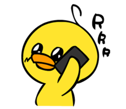 Baby chicks yonmo and ma-kun of kappa sticker #9029854