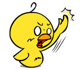 Baby chicks yonmo and ma-kun of kappa sticker #9029857