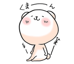 love and peace bear sticker #9029922