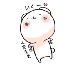 love and peace bear sticker #9029923