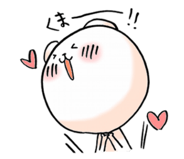 love and peace bear sticker #9029926