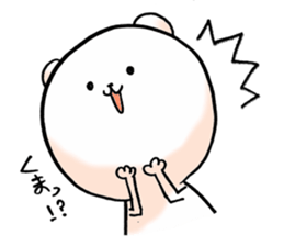 love and peace bear sticker #9029935