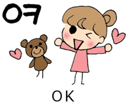Korean and Japanese stickers sticker #9030046