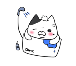 Cute cat x Abbey sticker #9030218