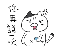 Cute cat x Abbey sticker #9030226