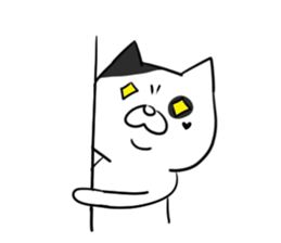 Cute cat x Abbey sticker #9030236