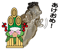New Year (Oysters) sticker #9030260