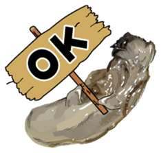 New Year (Oysters) sticker #9030276