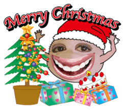 New Year (big mouth) sticker #9030404