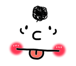 Big face sticker.4 sticker #9030455