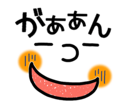 Big face sticker.4 sticker #9030462