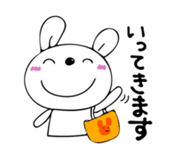 rabbit Chibi-chibi sticker #9030721