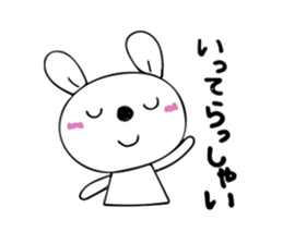 rabbit Chibi-chibi sticker #9030722