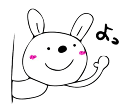 rabbit Chibi-chibi sticker #9030723