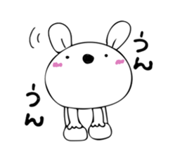 rabbit Chibi-chibi sticker #9030728