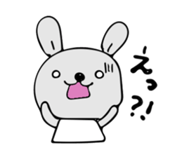 rabbit Chibi-chibi sticker #9030733