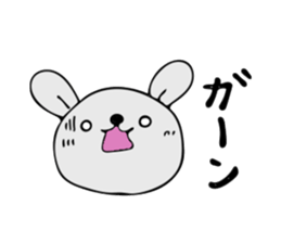 rabbit Chibi-chibi sticker #9030734