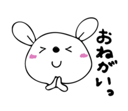 rabbit Chibi-chibi sticker #9030743