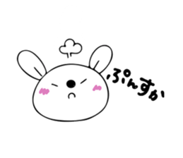 rabbit Chibi-chibi sticker #9030746