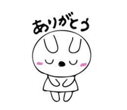 rabbit Chibi-chibi sticker #9030748