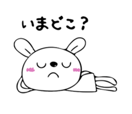 rabbit Chibi-chibi sticker #9030750