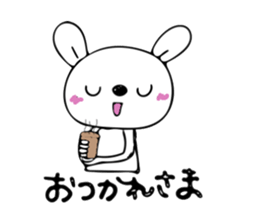 rabbit Chibi-chibi sticker #9030757