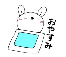 rabbit Chibi-chibi sticker #9030759