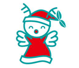 Christmas Angel sticker #9030785
