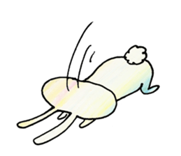 kirakira usa-chan sticker #9030810