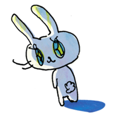 kirakira usa-chan sticker #9030812