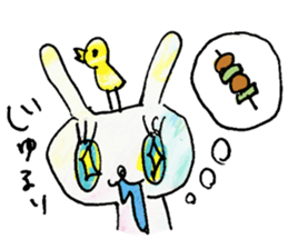 kirakira usa-chan sticker #9030824