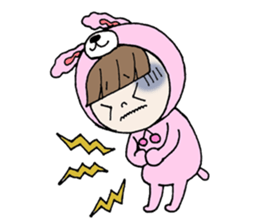 Pretty Favorite girl There is no letter sticker #9031069