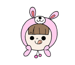 Pretty Favorite girl There is no letter sticker #9031073