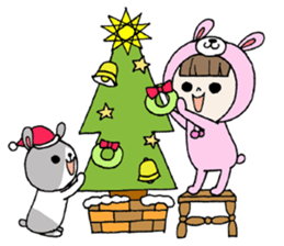 Pretty Favorite girl There is no letter sticker #9031079