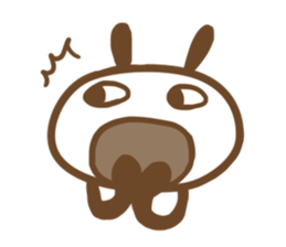 Simple Rabbit :3 sticker #9031127
