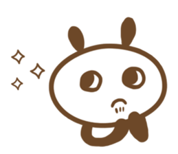 Simple Rabbit :3 sticker #9031128