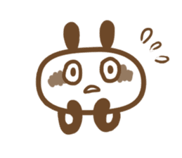 Simple Rabbit :3 sticker #9031129