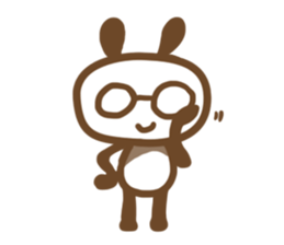 Simple Rabbit :3 sticker #9031132