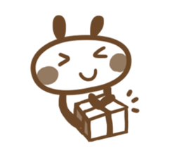 Simple Rabbit :3 sticker #9031133