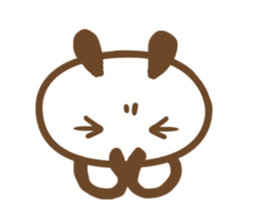 Simple Rabbit :3 sticker #9031134