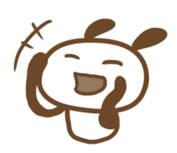 Simple Rabbit :3 sticker #9031135