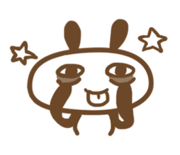 Simple Rabbit :3 sticker #9031136