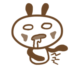 Simple Rabbit :3 sticker #9031137