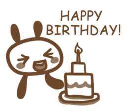 Simple Rabbit :3 sticker #9031140