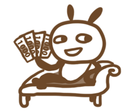 Simple Rabbit :3 sticker #9031142